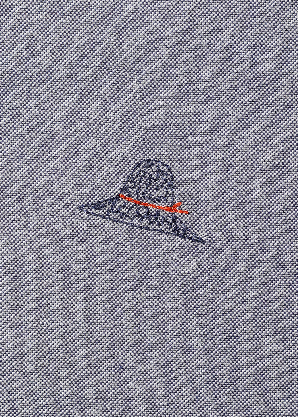 ネイビー 刺繍