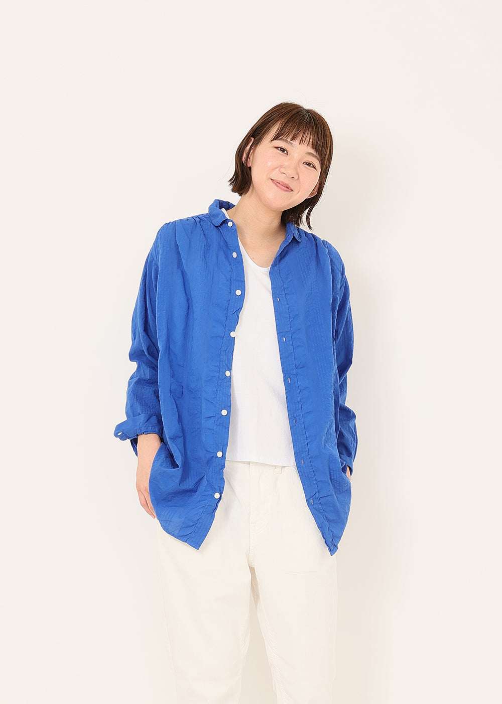ブルー model:170cm