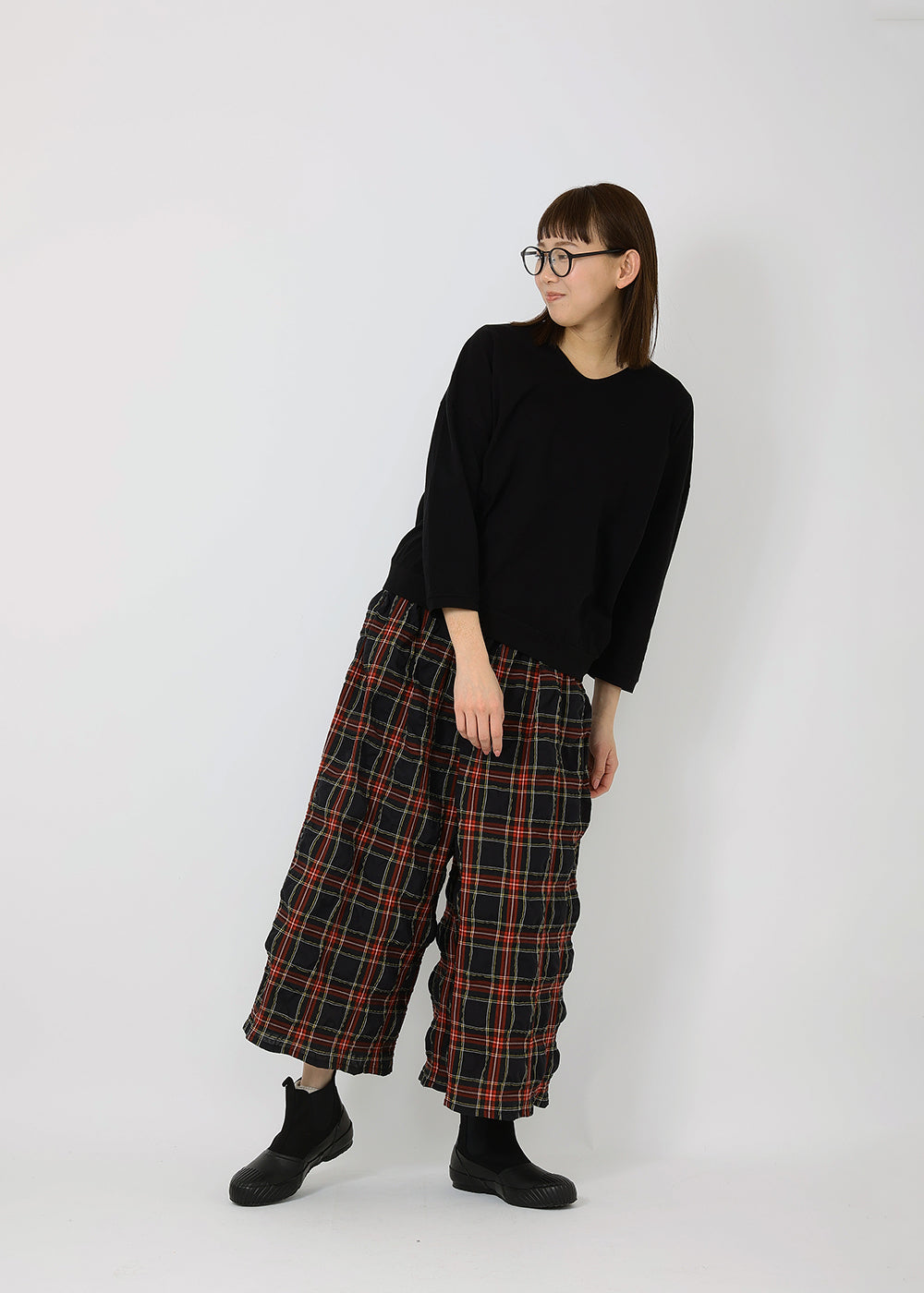 ブラック×レッド model:170cm