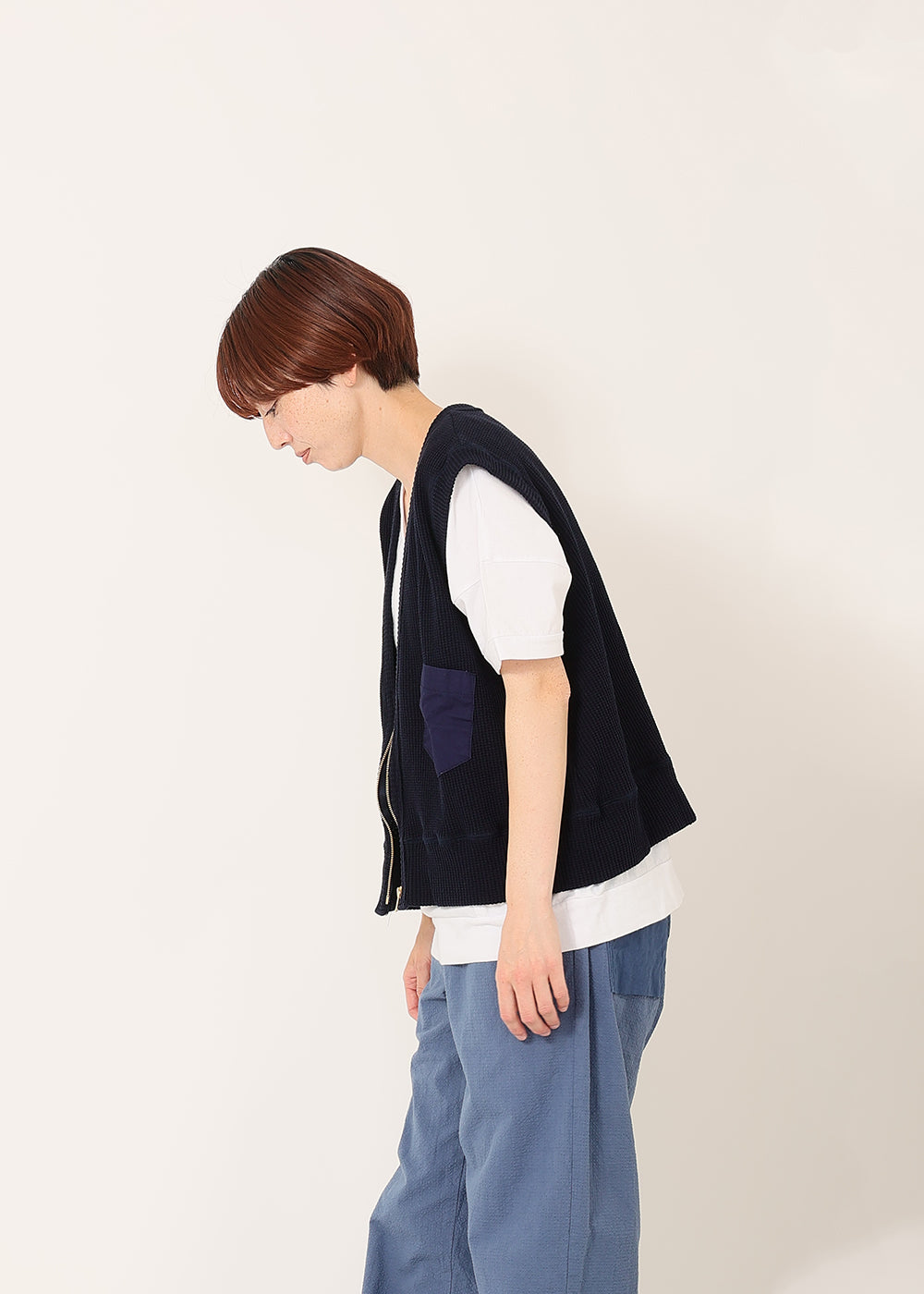 ネイビー model:164cm