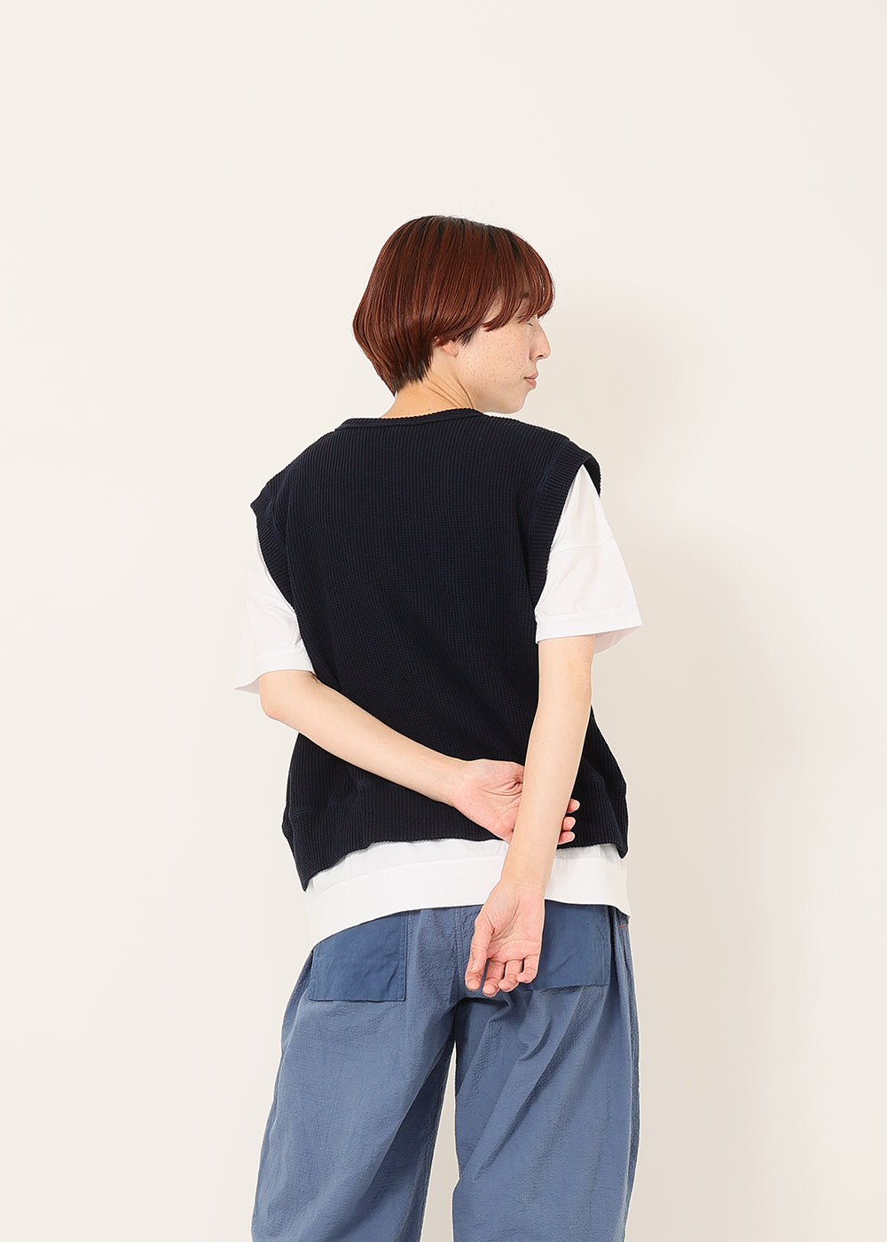 ネイビー model:164cm