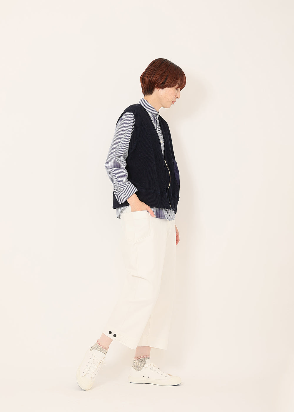 ネイビー model:164cm