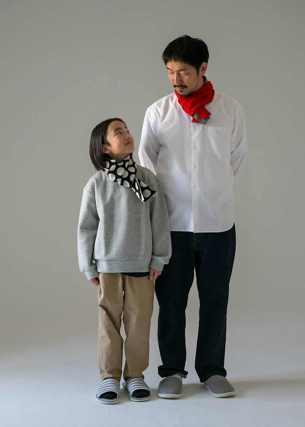 NO SCRATCHY SCARF (Dots)