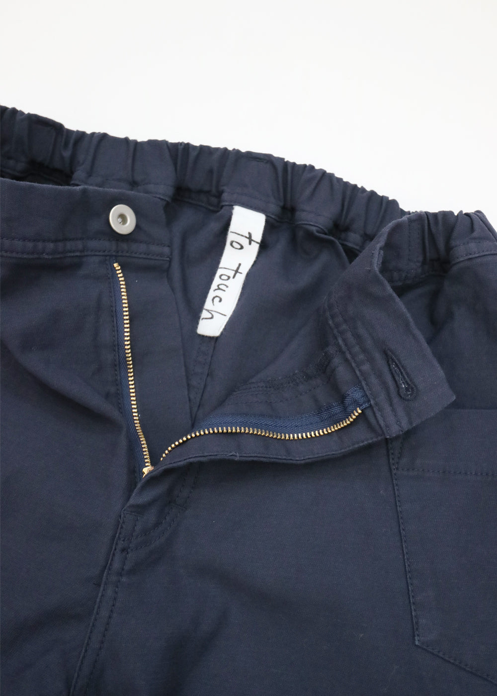 Uneven Satin Stretch 8/10 Pants