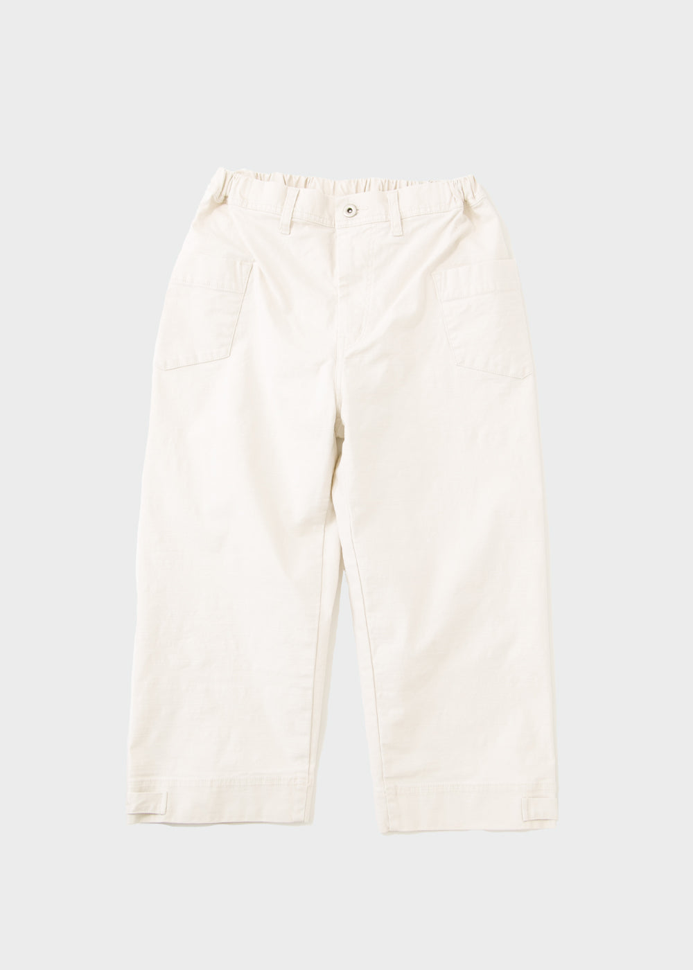 Uneven Satin Stretch 8/10 Pants