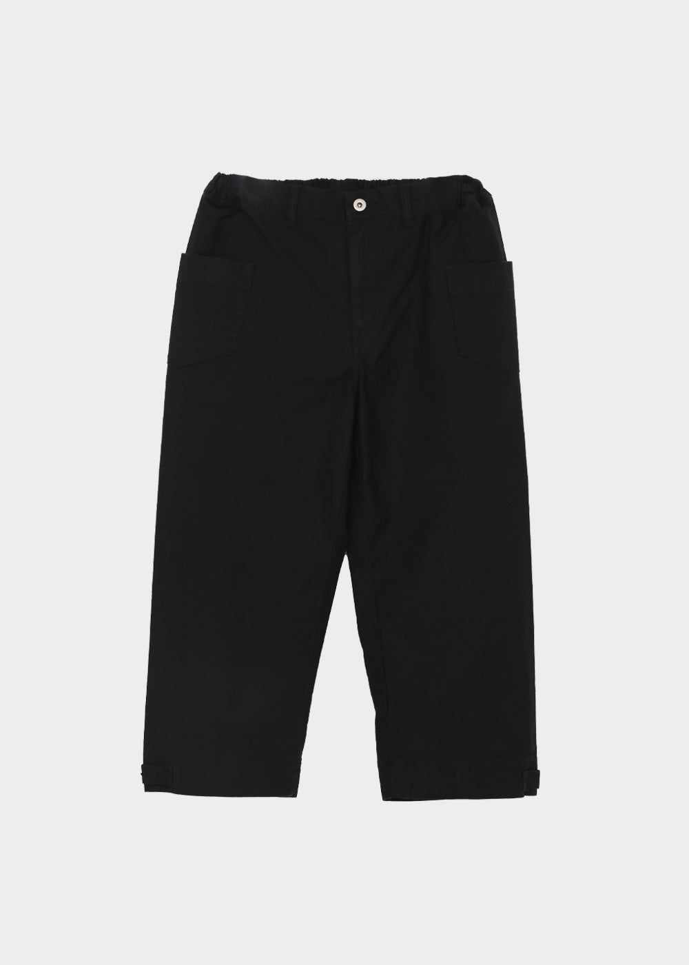 Uneven Satin Stretch 8/10 Pants