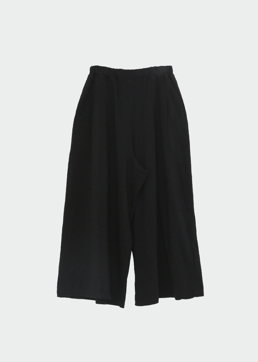 Vintage slub pleated pants