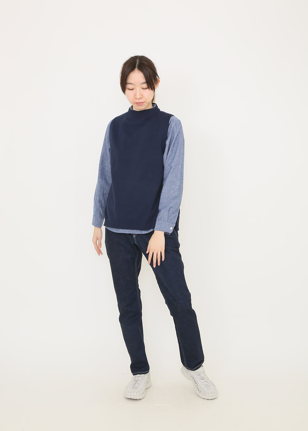ネイビー model:164cm