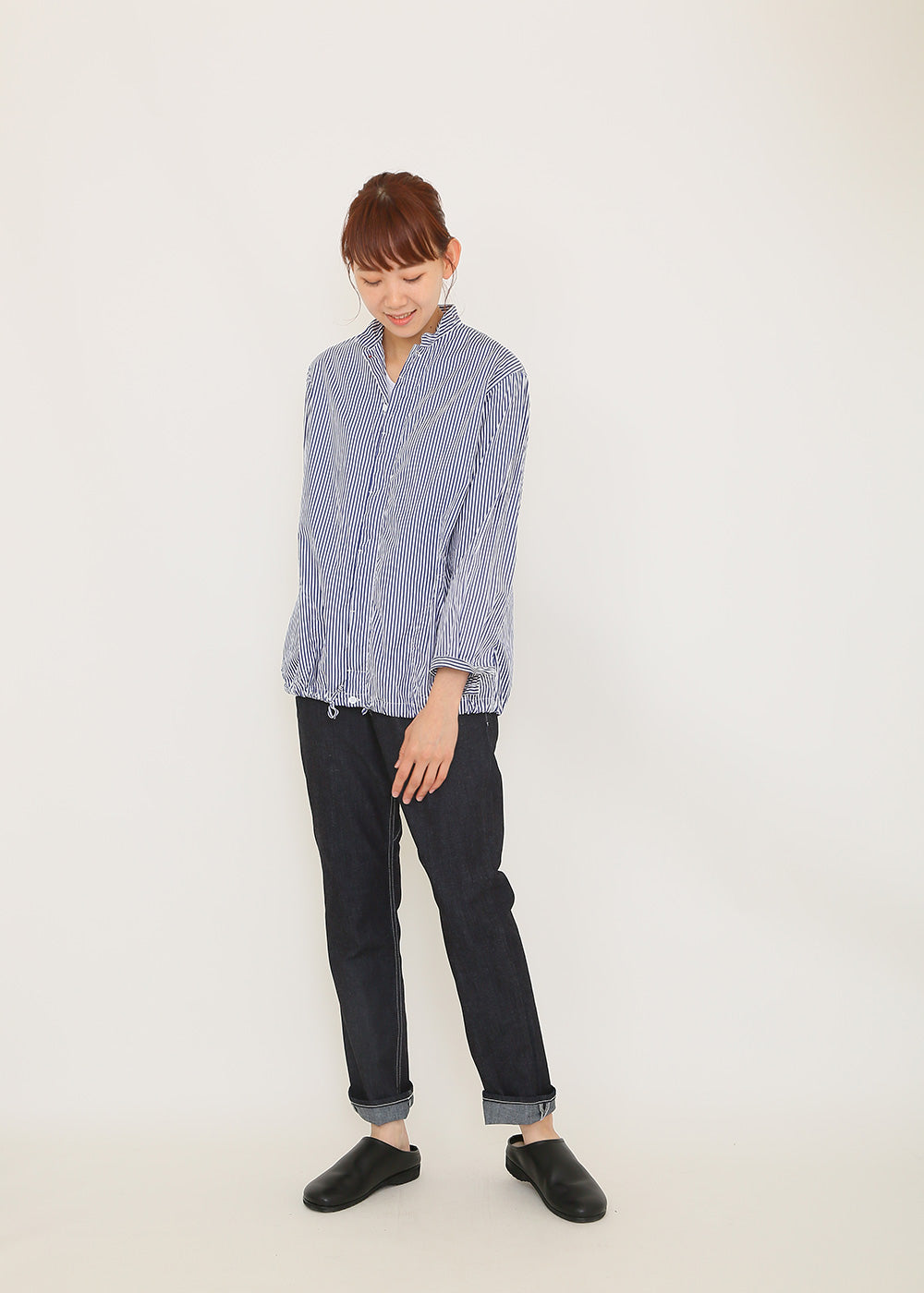 ネイビーストライプ model:170cm