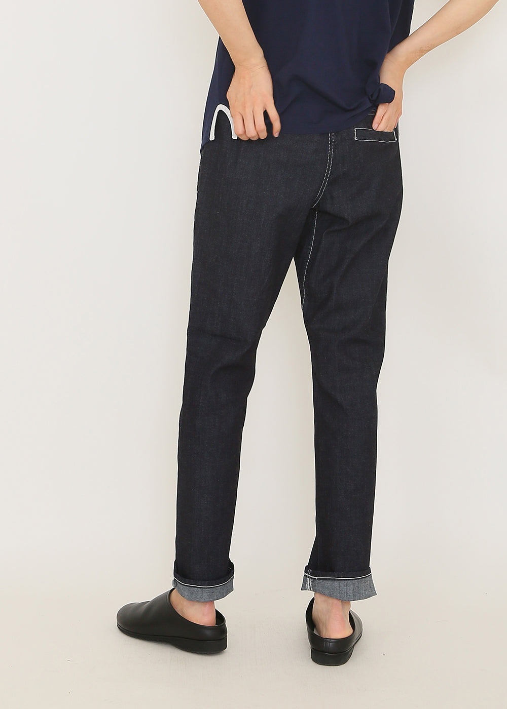 Irregular yarn stretch denim (for spring and summer)