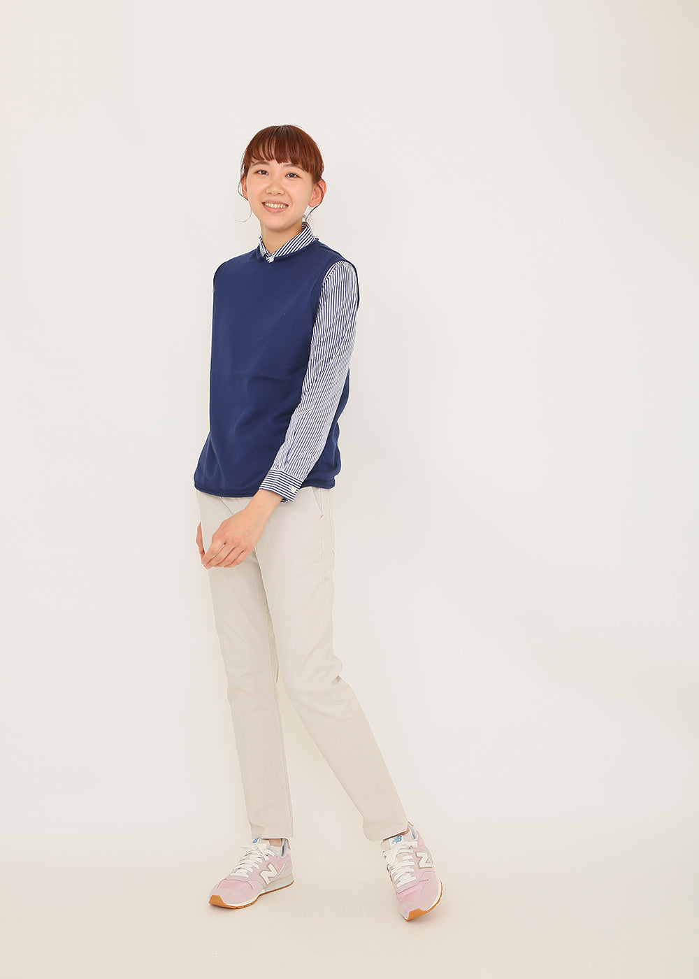 ネイビー model:170cm