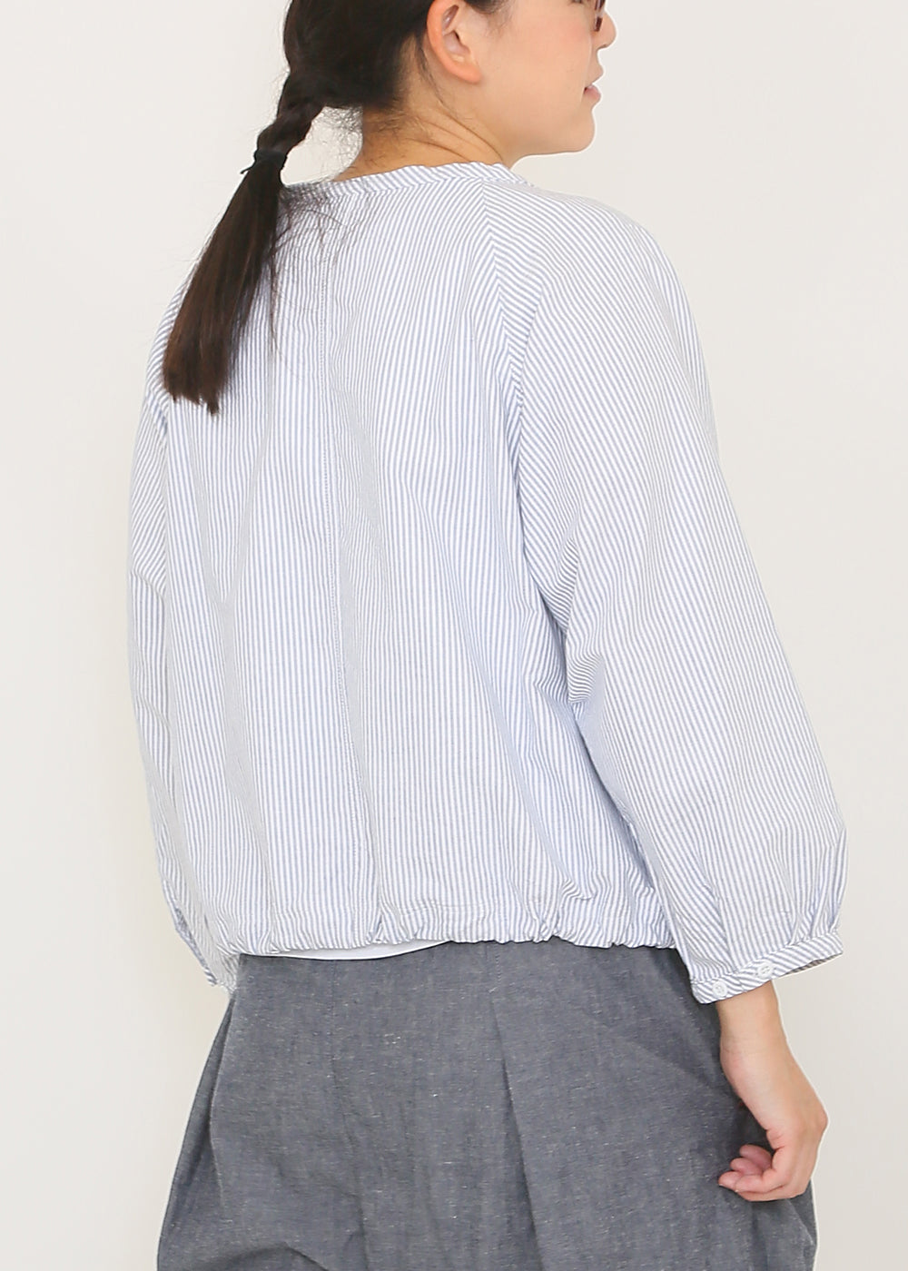 ネイビーストライプ model:162cm