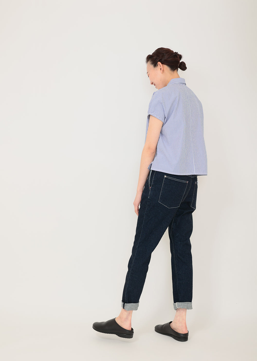 ブルーストライプ model:170cm