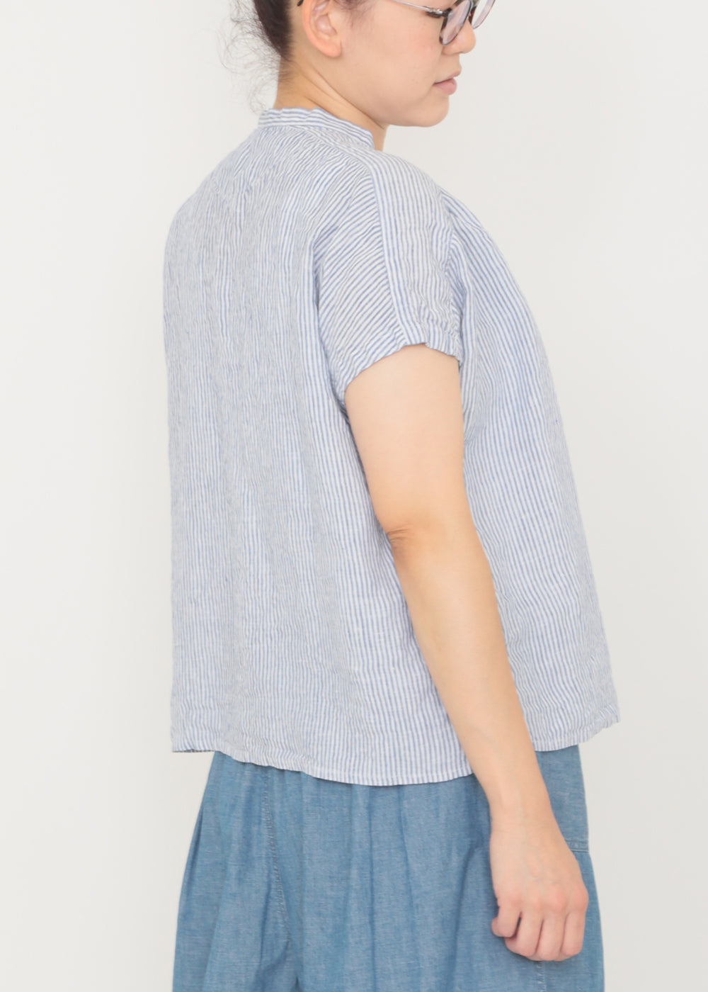 ネイビーストライプ model:162cm