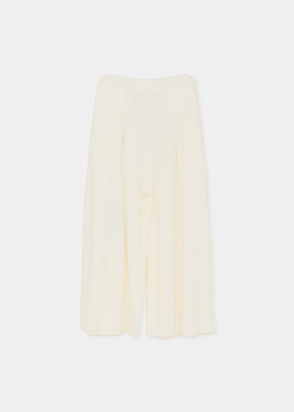 Vintage slub pleated pants