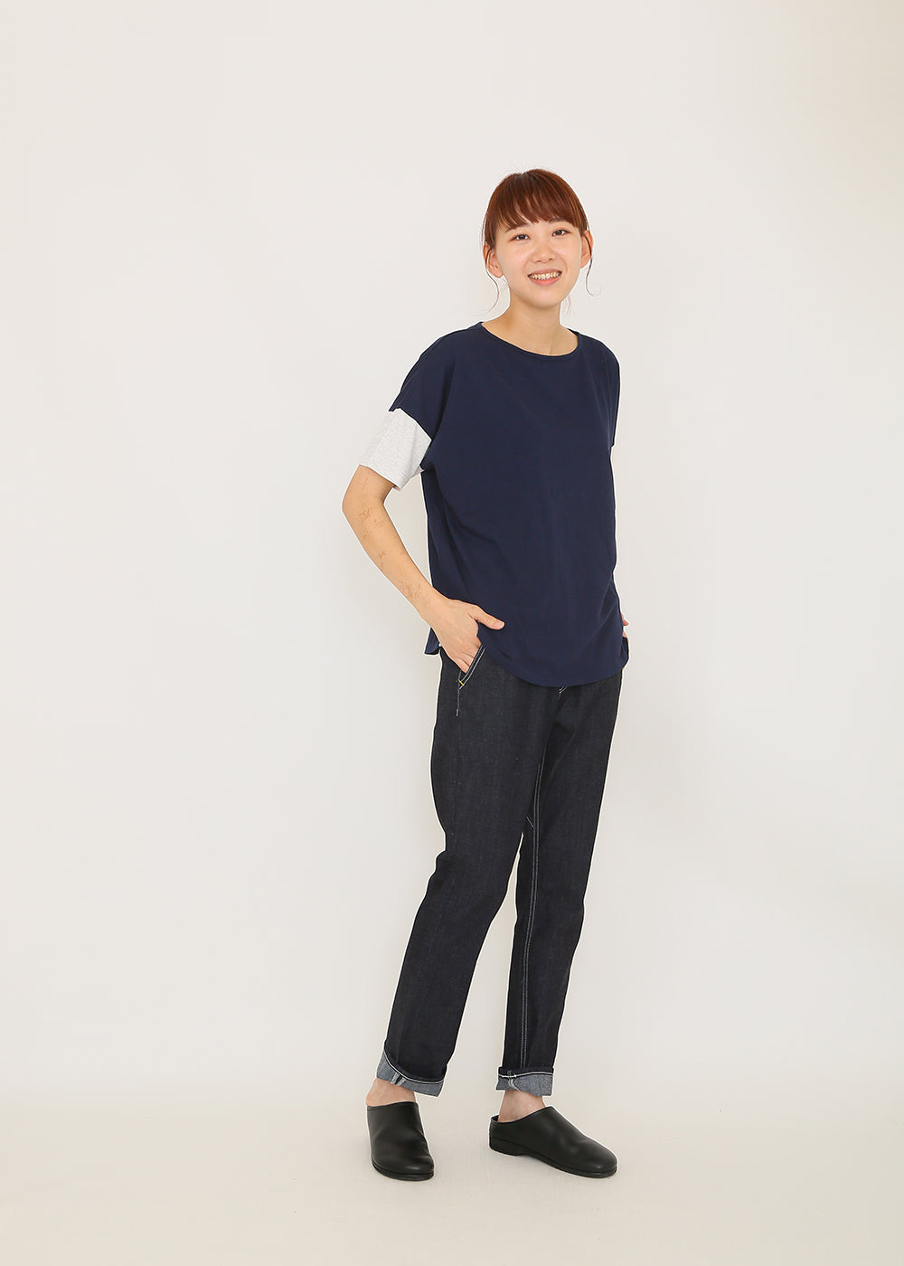 ネイビー model:170cm