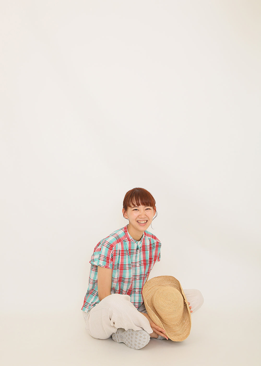 アカ x エメグリーン model:170cm
