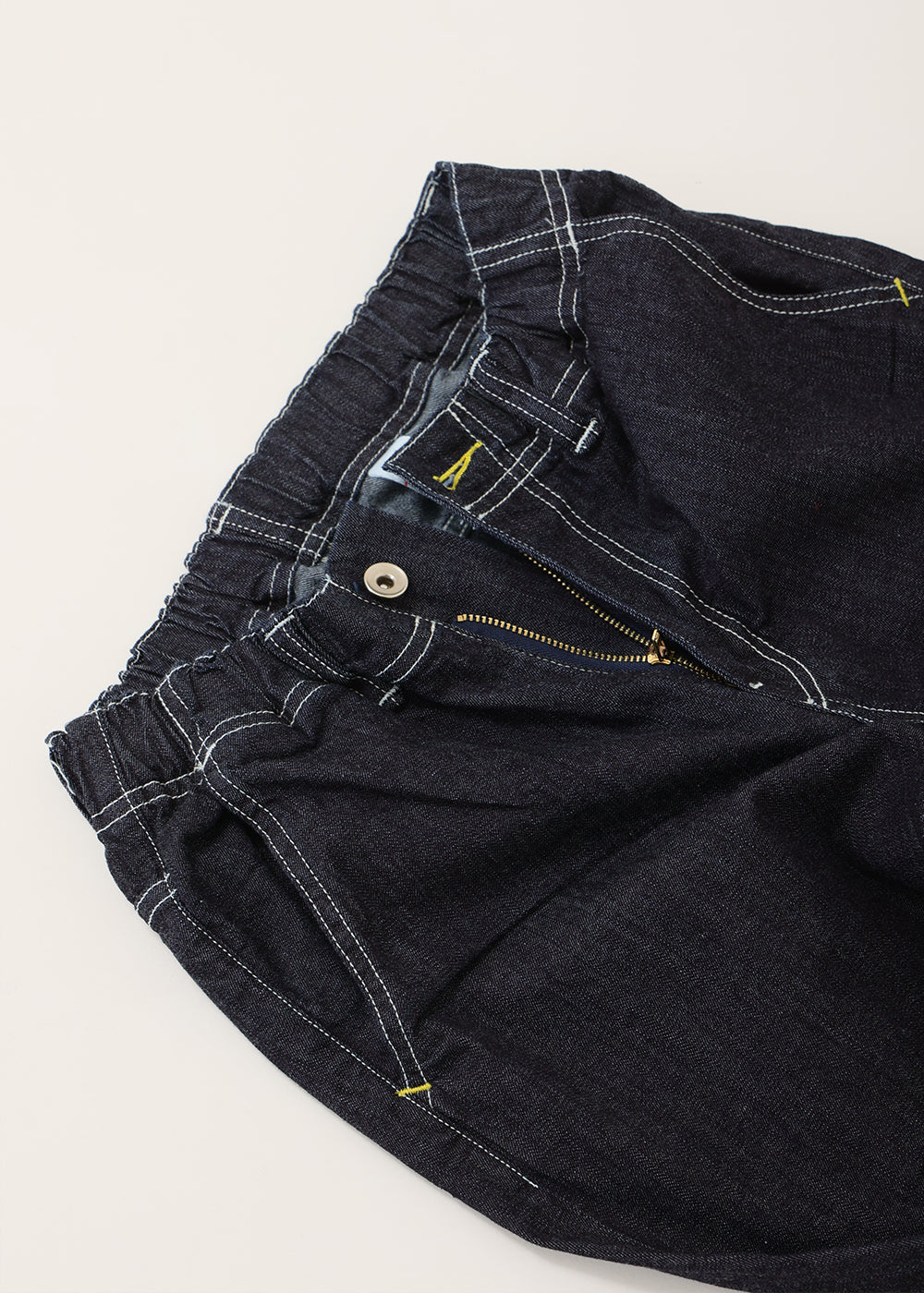 Irregular yarn stretch denim (for spring and summer)