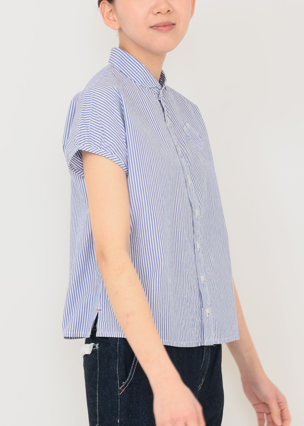 ブルーストライプ model:170cm