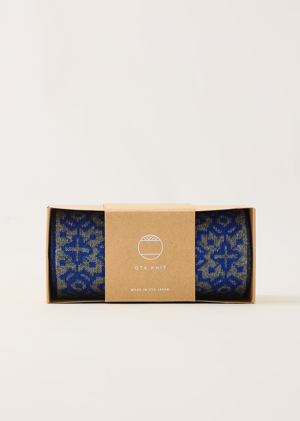 ちくちくしないマフラー（ノルディック柄）│OTA KNIT ┃ to touch