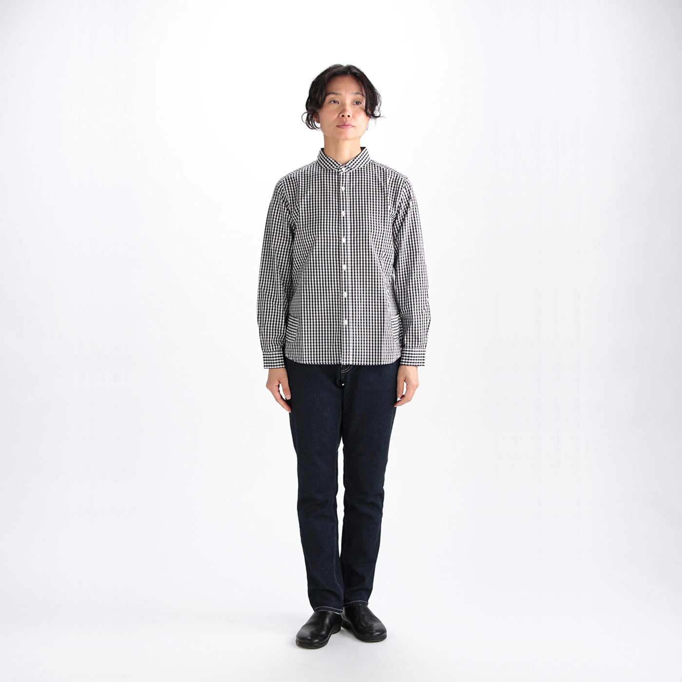 ブラックギンガム　model : 167cm