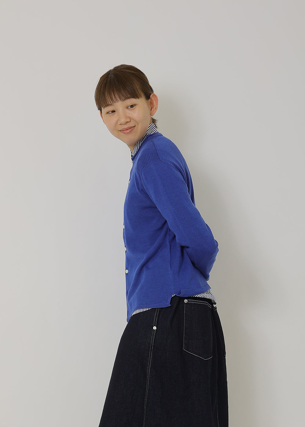 ブルー　model：170cm