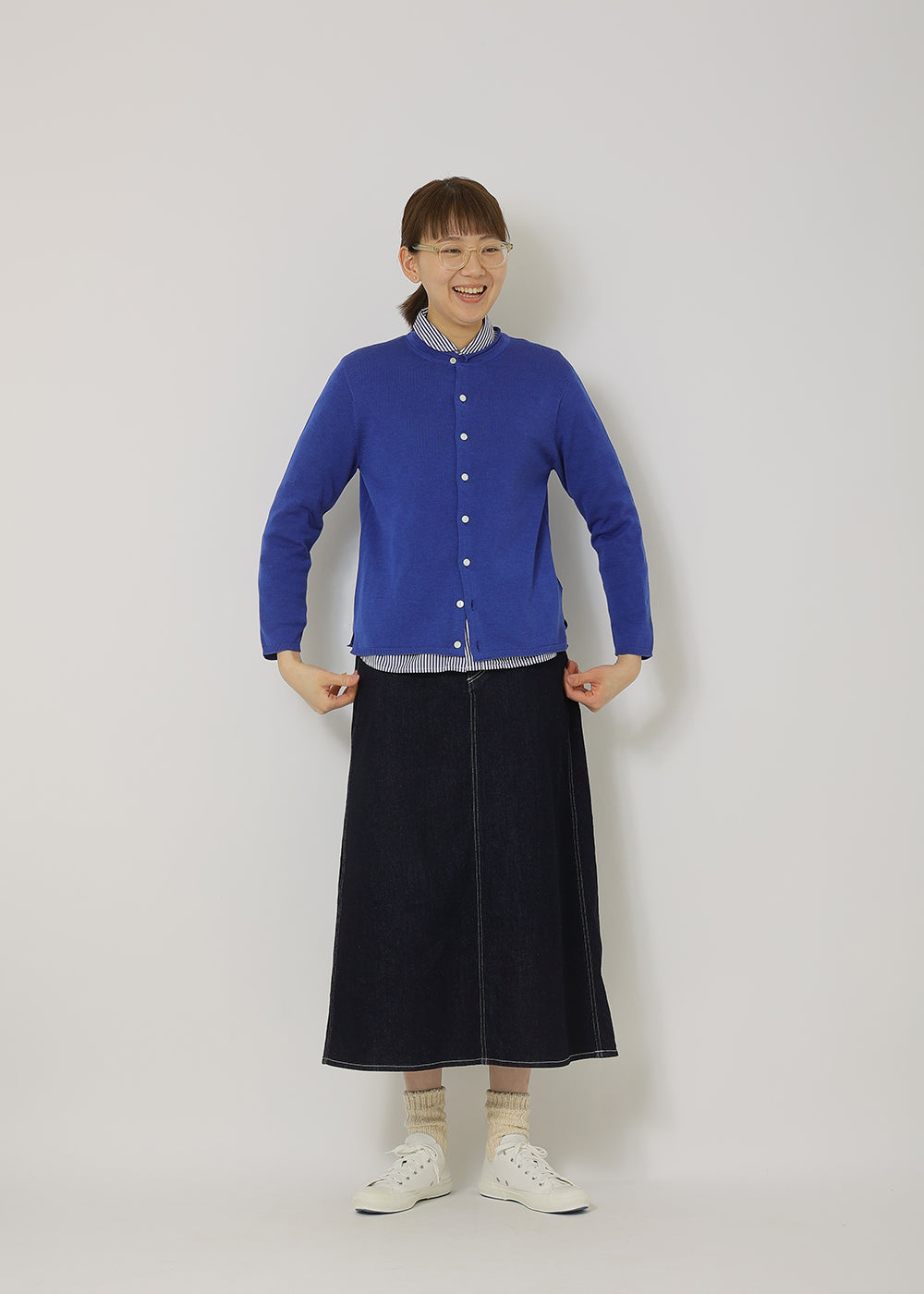 ブルー　model：170cm