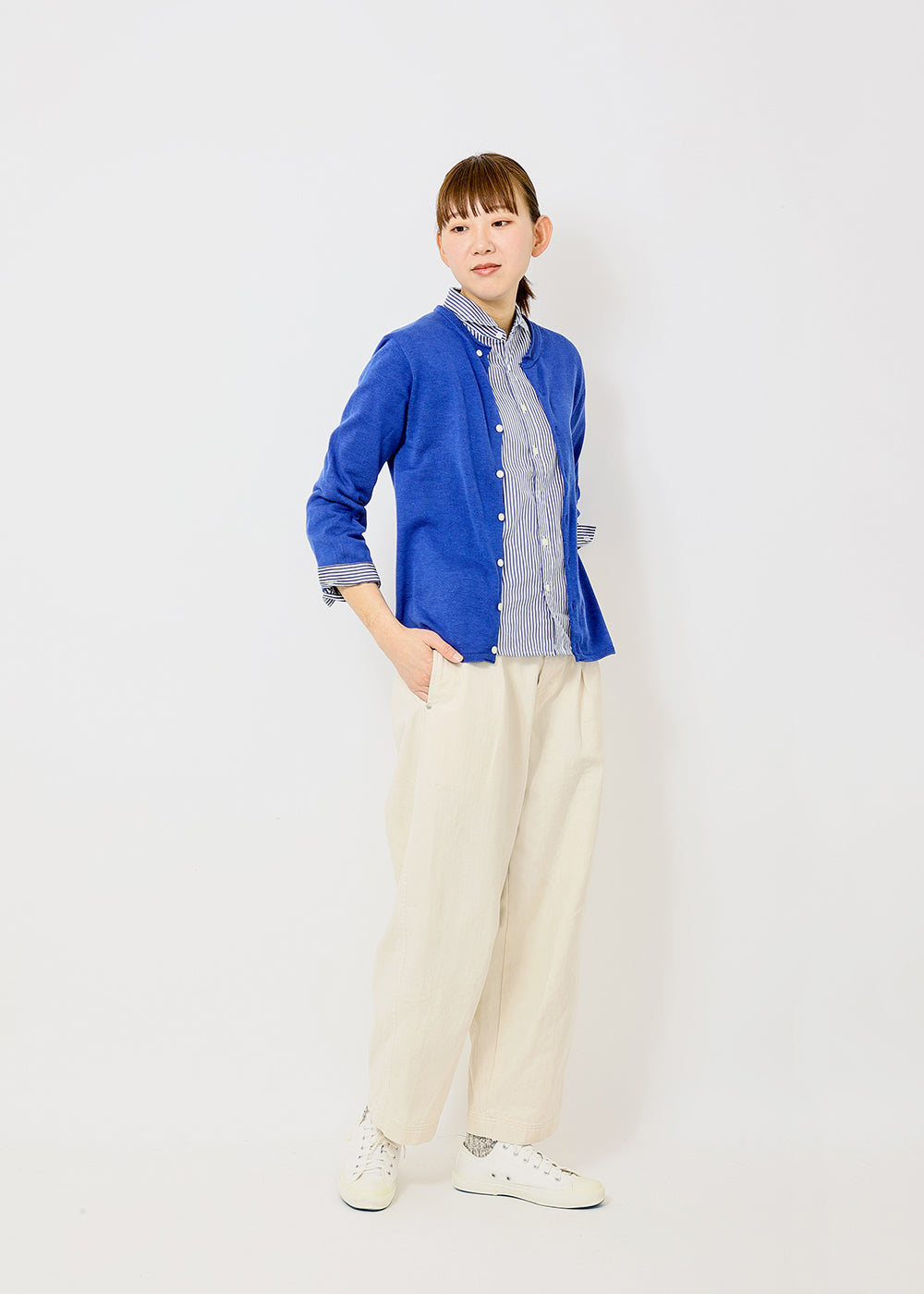 ブルー　model：170cm