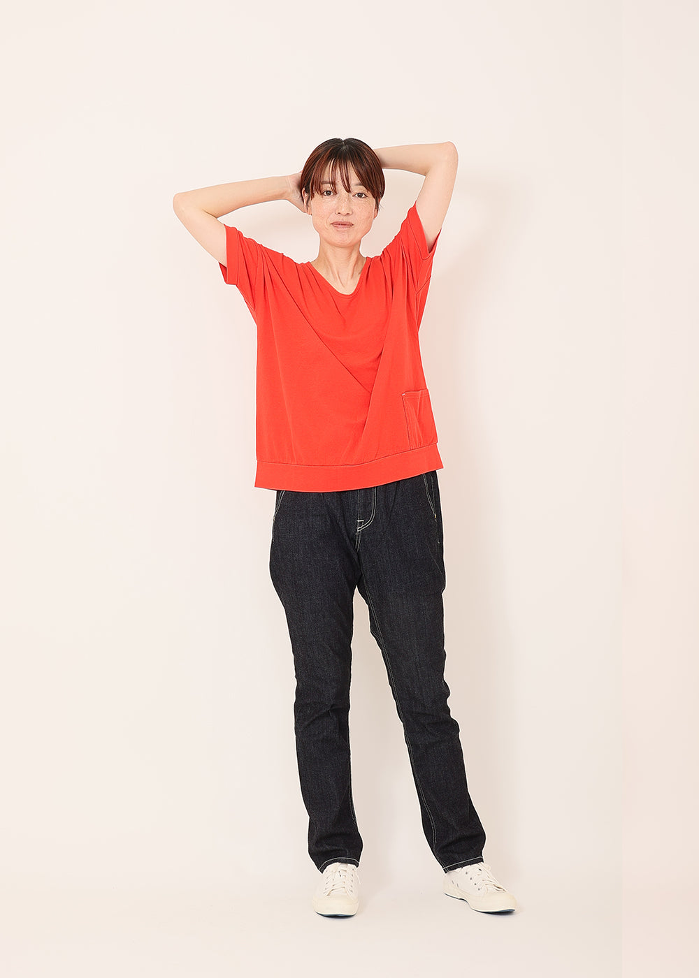 ブラッドオレンジ　model：164cm