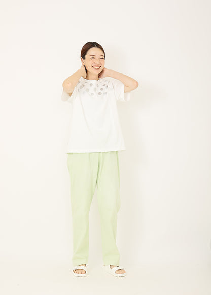ペールグリーン　model：164cm