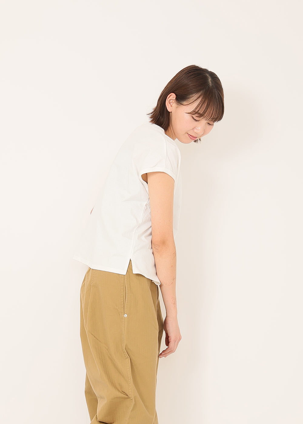 白×ピンク　model：170cm