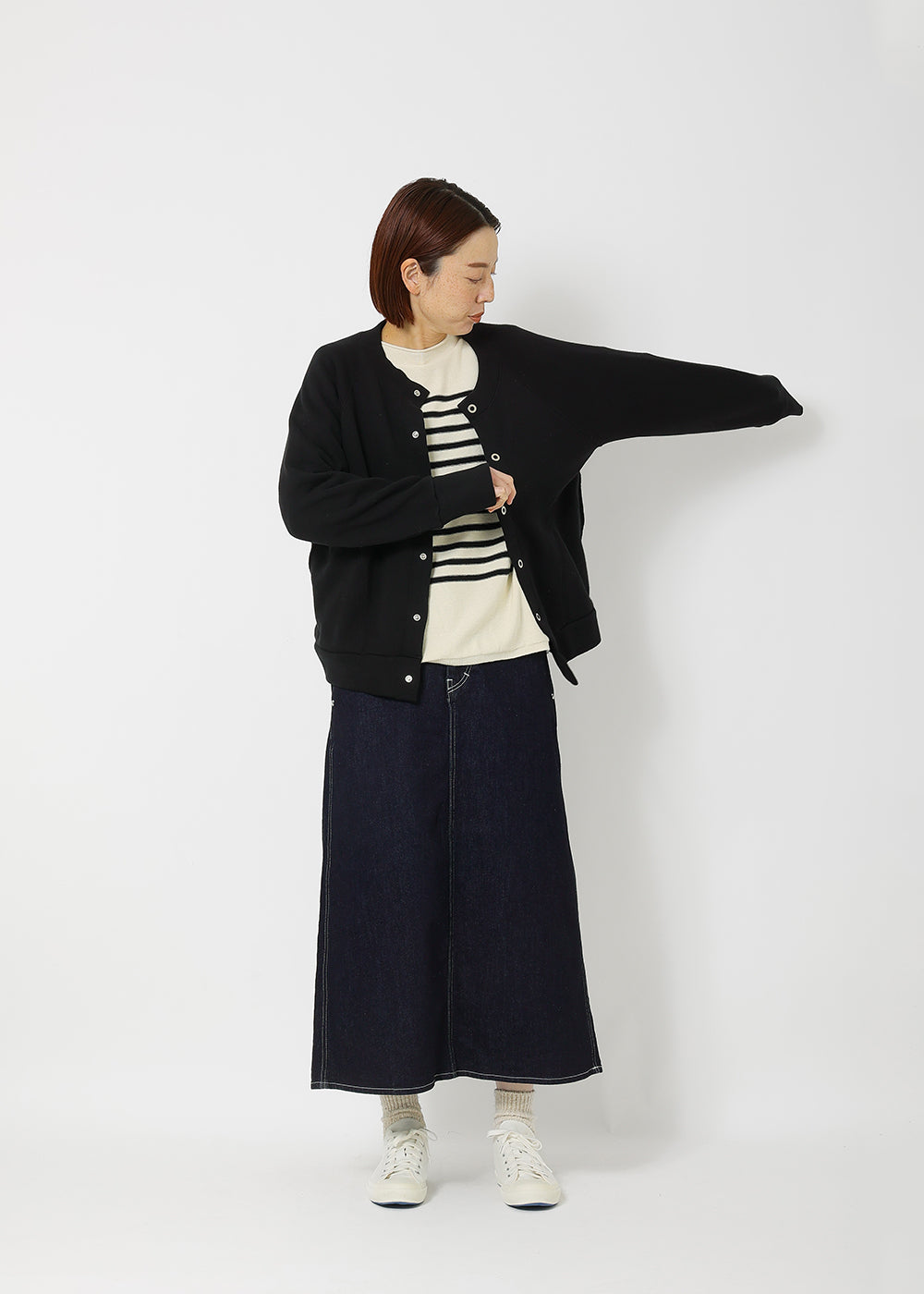 ブラック　model：164cm