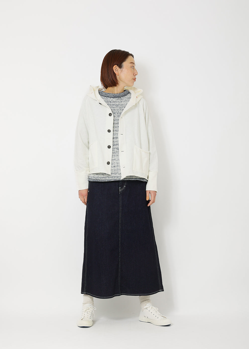 白　model：164cm