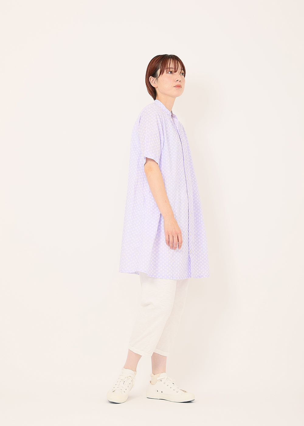 オフ白　model：164cm