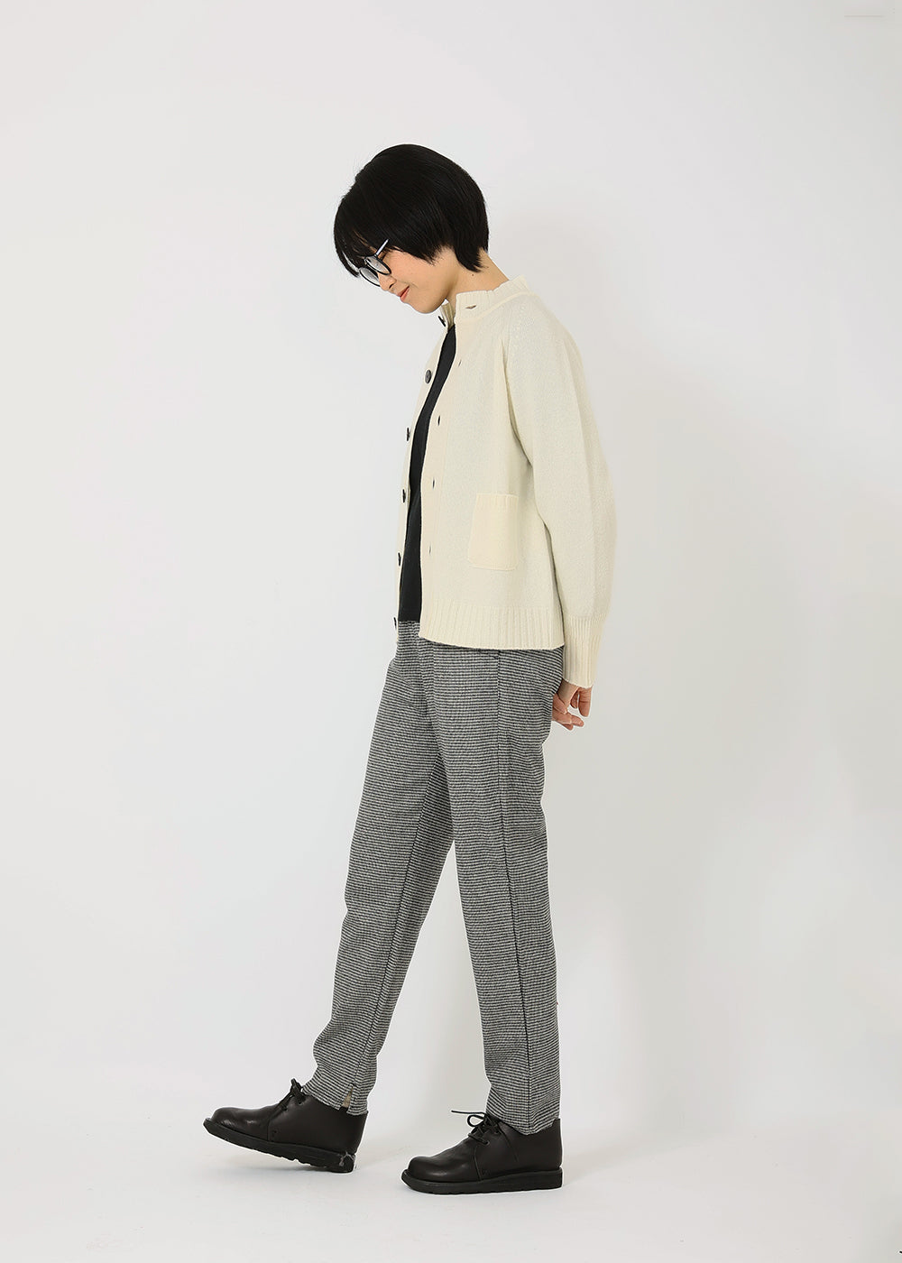 グレンチェック　model：168cm