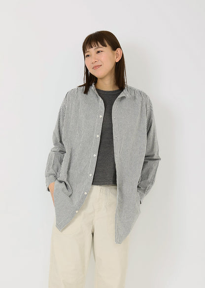 白×黒ストライプ　model：170cm
