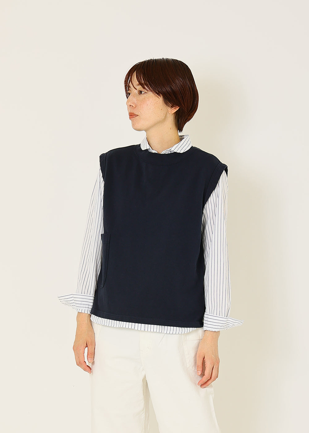 ネイビー　model：164cm