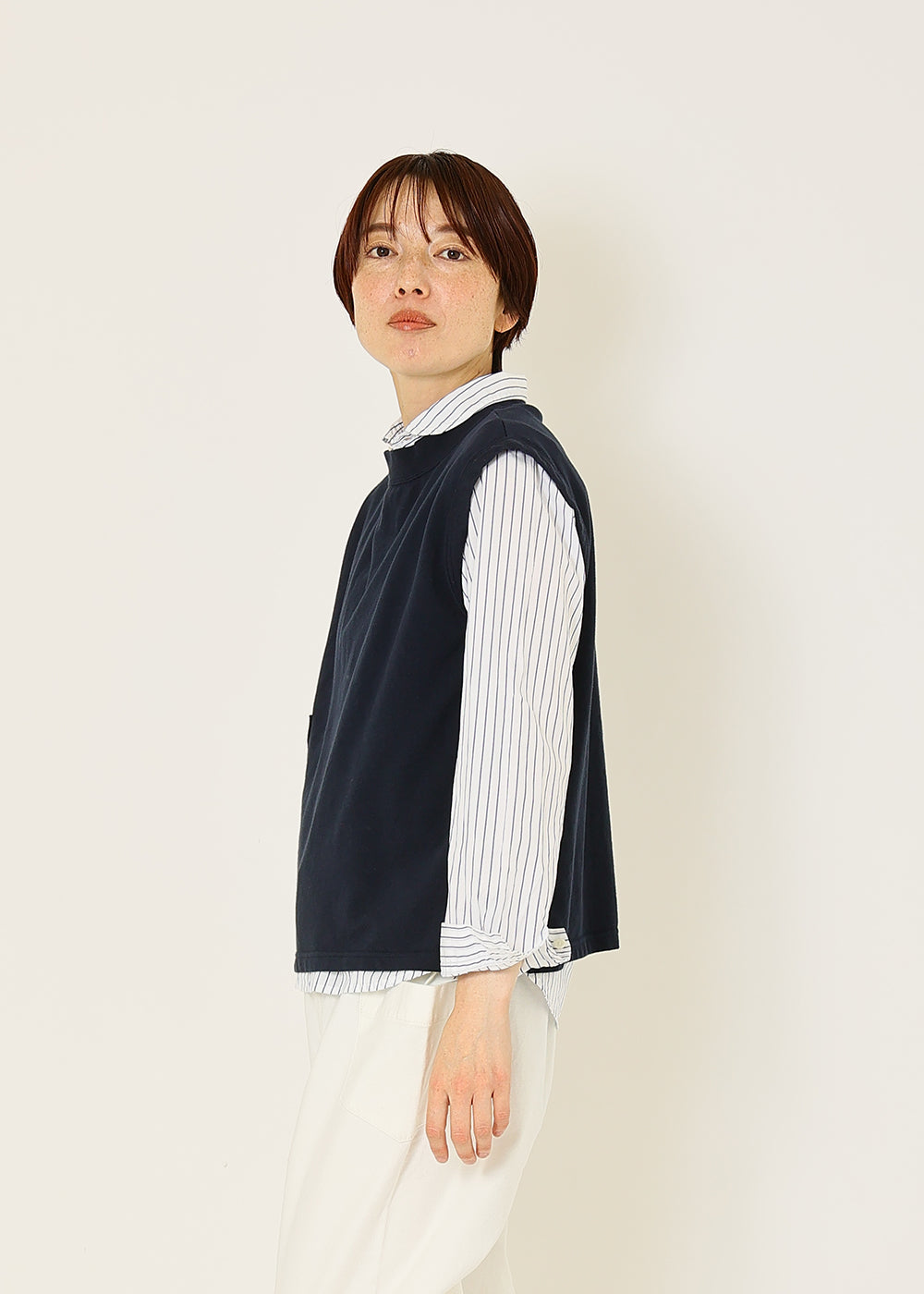 ネイビー　model：164cm