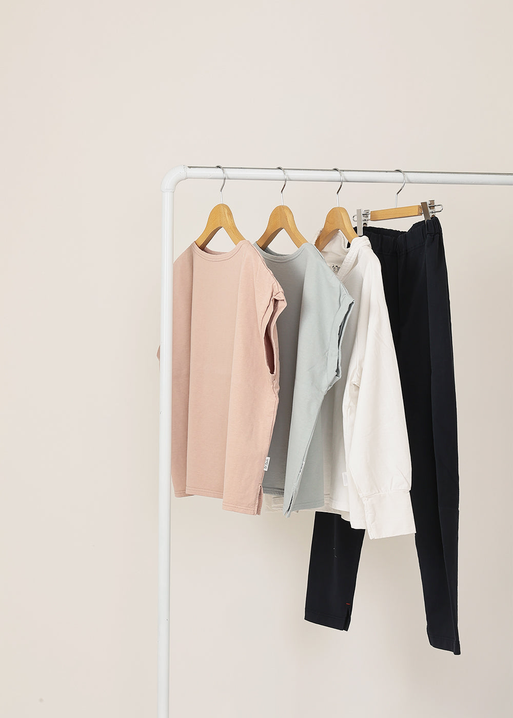 エアリーコットン 裏毛フレンチベスト