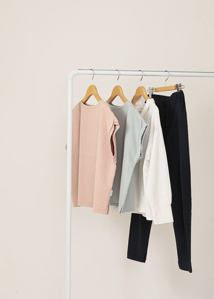 エアリーコットン 裏毛オフタートル