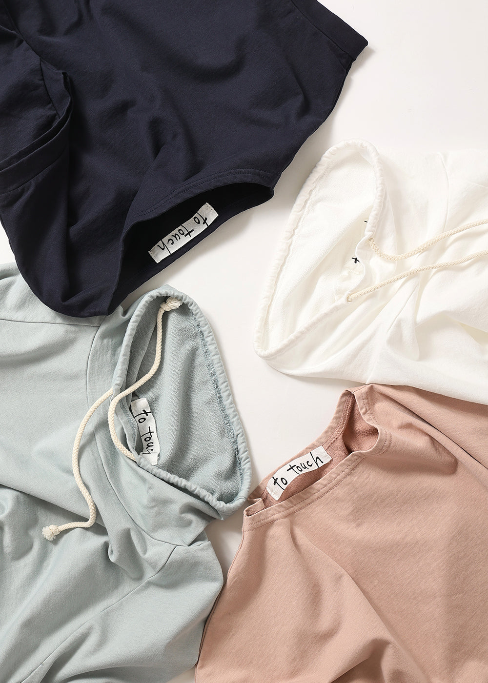 エアリーコットン 裏毛オフタートル