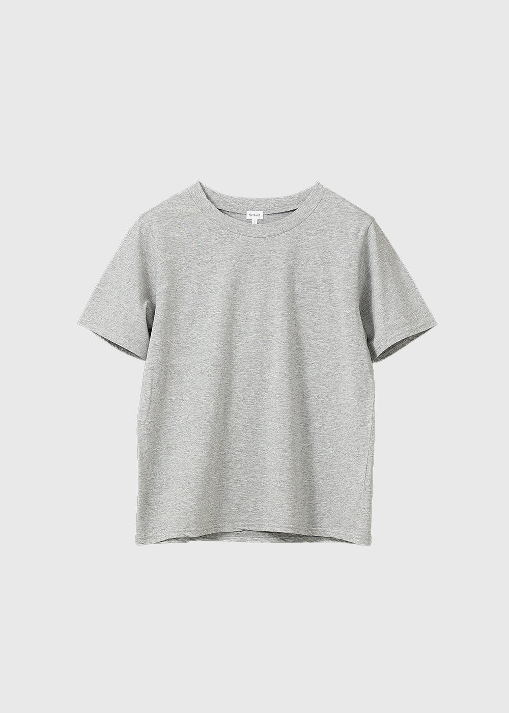 ハイゲージ天竺tシャツ｜to touch