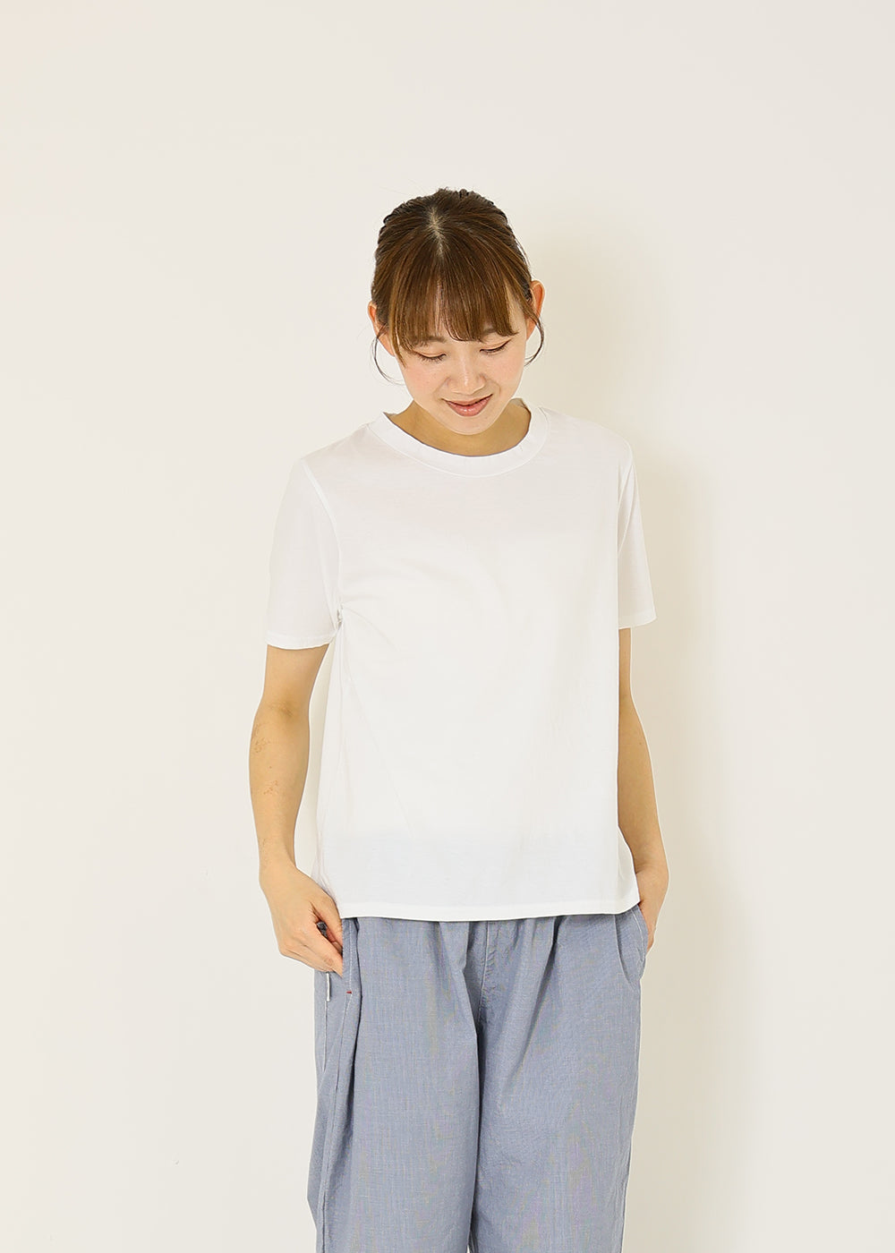 ハイゲージ天竺tシャツ｜to touch