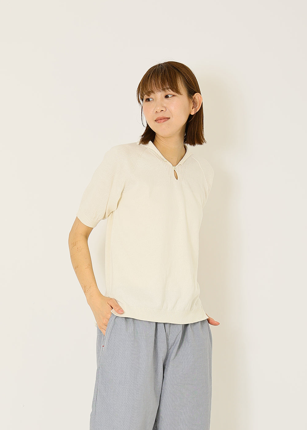 アイボリー　model：170cm