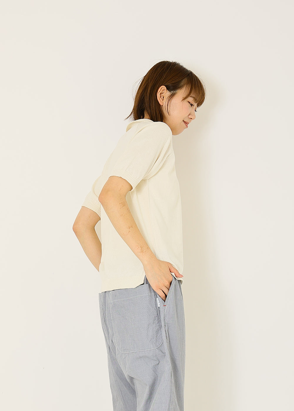 アイボリー　model：170cm