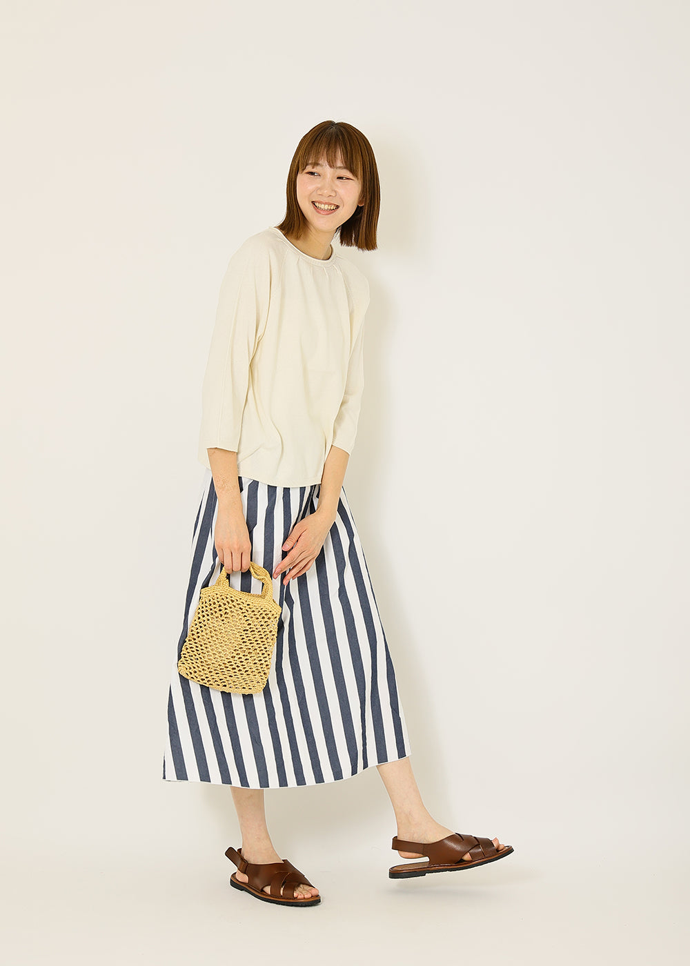 アイボリー　model：170cm