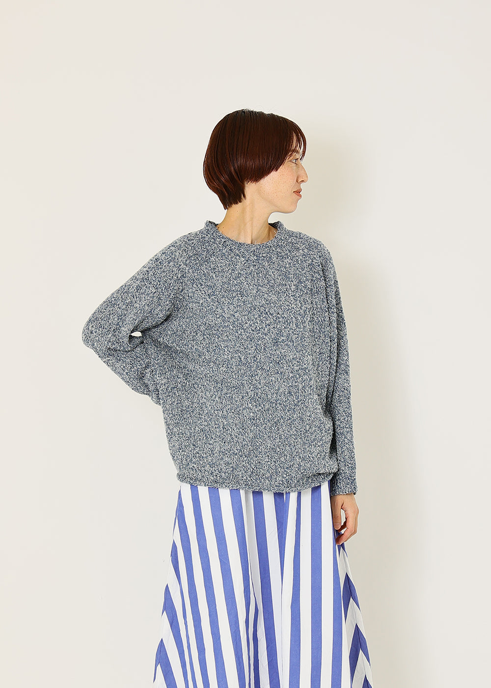 ブルー　model：164cm