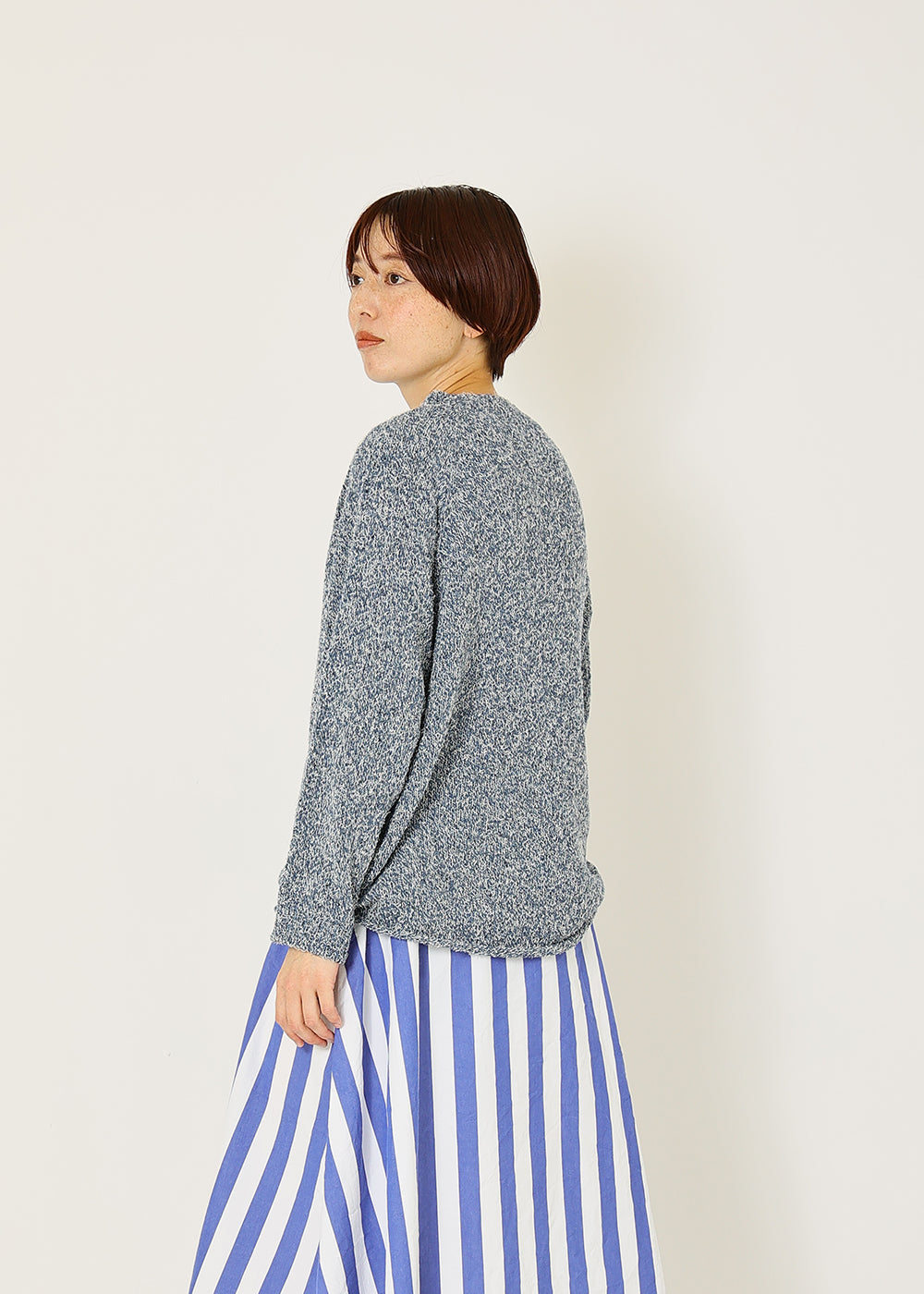 ブルー　model：164cm