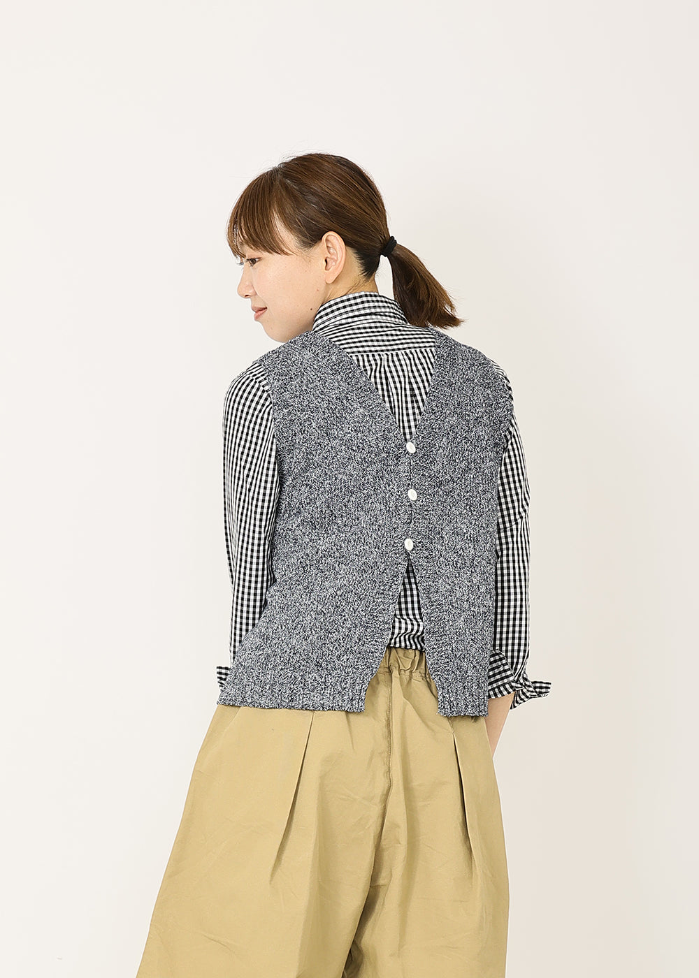 ネイビー　model：170cm