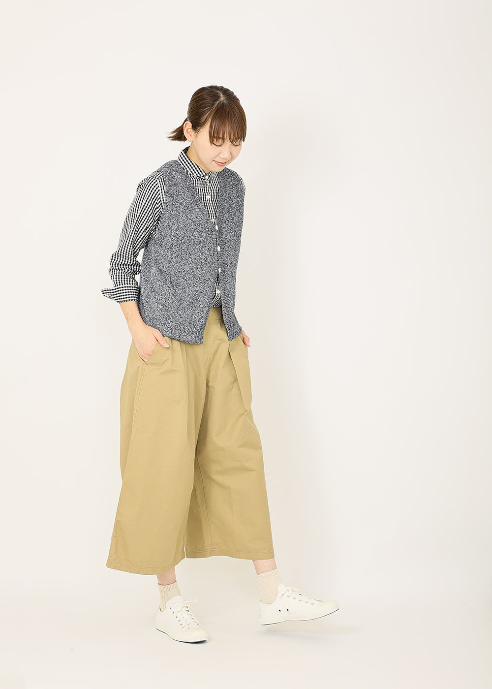 ネイビー　model：170cm